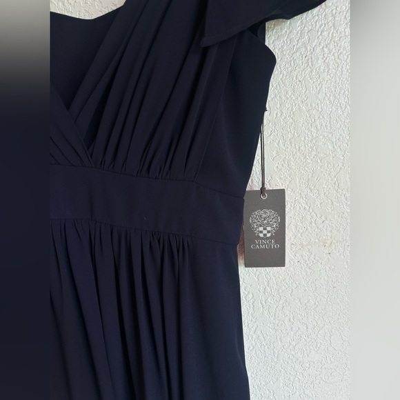 Vince Camuto Flutter Sleeve V-Neck Dress – Size 0 - Picture 5 of 6